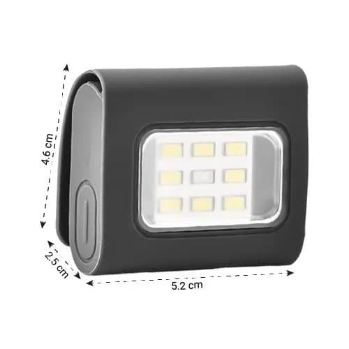 Mini LED Clip-On Running Light – Rechargeable Safety Lamp for Night Jogging
