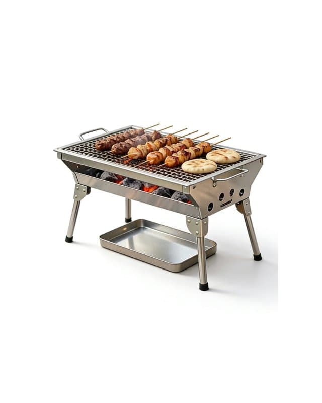 Portable Charcoal BBQ Grill